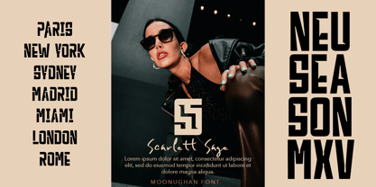 Moonughan Font Poster 6