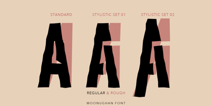 Moonughan Font Poster 2