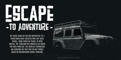 Moonughan Font Poster 5