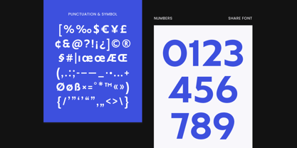 Share SS Font Poster 10