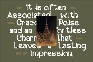 Thailong Font Poster 3