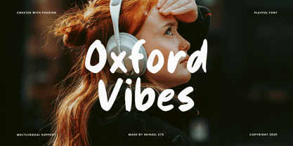 Oxford Vibes Font Poster 1