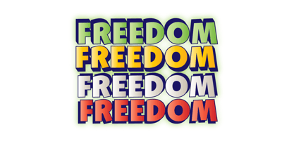 Churchward Freedom Font Poster 4