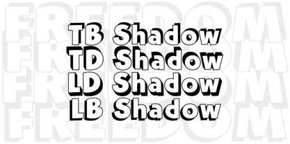 Churchward Freedom Font Poster 5