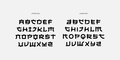 Osaka Samon Font Poster 5