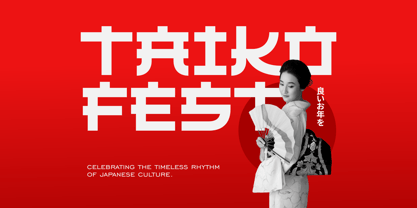 Osaka Samon Font Poster 3