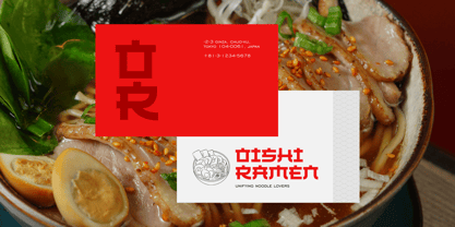 Osaka Samon Font Poster 2