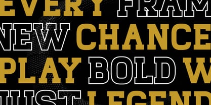 Gearmax Font Poster 3