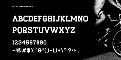 Gearmax Font Poster 2