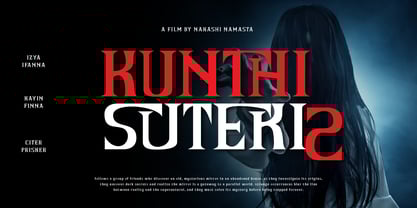 Ensatulogi Font Poster 4