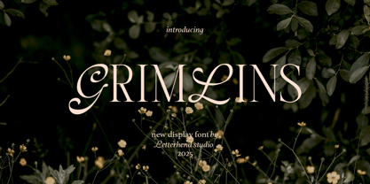 Grimlins Font Poster 1