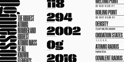 Macrosoma Grotesque Stencil Font Poster 11