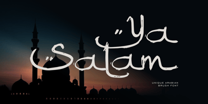 Ya Salam Font Poster 1