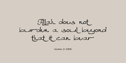 Ya Salam Font Poster 2