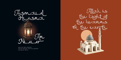 Ya Salam Font Poster 3