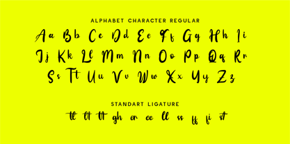 CF Caldrico Bold Font Poster 10