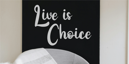 CF Caldrico Bold Font Poster 8