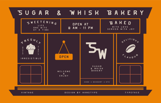 Fundaybreak Font Poster 2