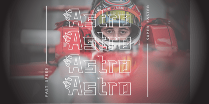 Fastlane Font Poster 5