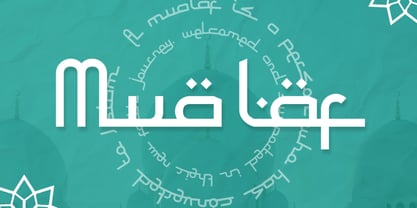 Wasilah Font Poster 6