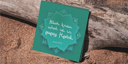Wasilah Font Poster 5