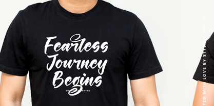 Shinobi Morning Font Poster 7