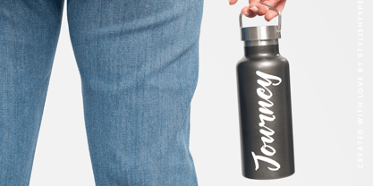 Shinobi Morning Font Poster 9