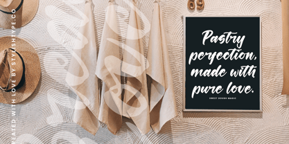 Shinobi Morning Font Poster 10