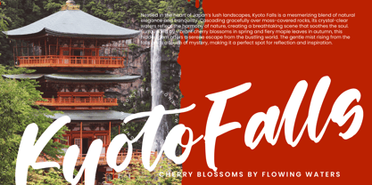 Shinobi Morning Font Poster 6