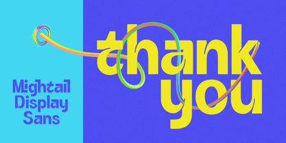 Mightail Font Poster 15