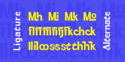 Mightail Font Poster 8