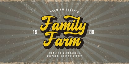 Agies Fresh Font Poster 6