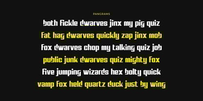 Bigsock Font Poster 4