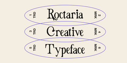 Roctaria Font Poster 6