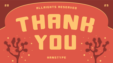 Stilty Font Poster 9