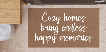 Nostalgic Frames Font Poster 5