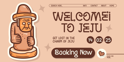 Jaengdo Font Poster 2