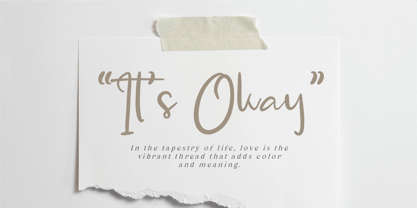 CF Tranquil Wave Font Poster 3