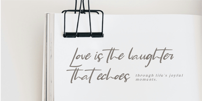 CF Tranquil Wave Font Poster 5