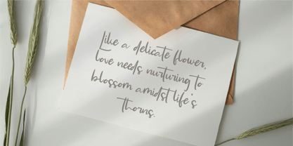 CF Tranquil Wave Font Poster 6