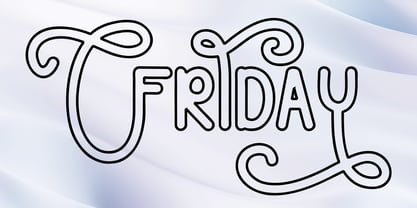 Beujroh Font Poster 5