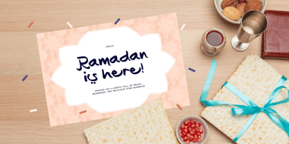 Yasirah Font Poster 3