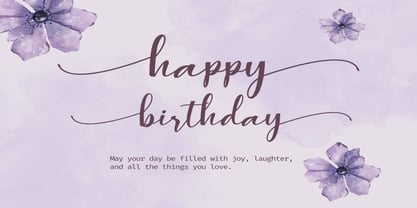 Jostle Font Poster 3