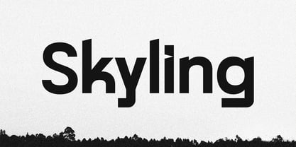 SLTF Skyling Font Poster 1