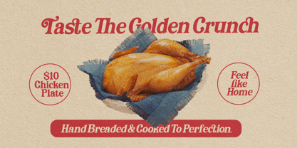 Fd Retro Majestic Font Poster 9