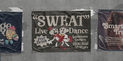 Fd Retro Majestic Font Poster 13