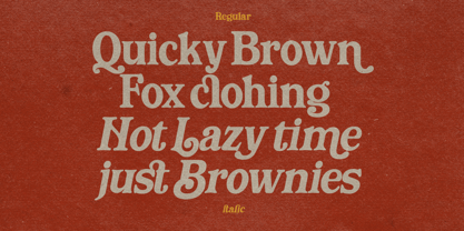 Fd Retro Majestic Font Poster 4