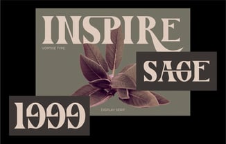 Mortise Font Poster 6