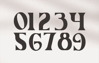 Mortise Font Poster 3