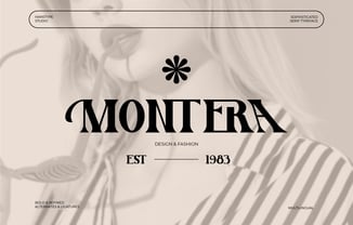 Mortise Font Poster 1